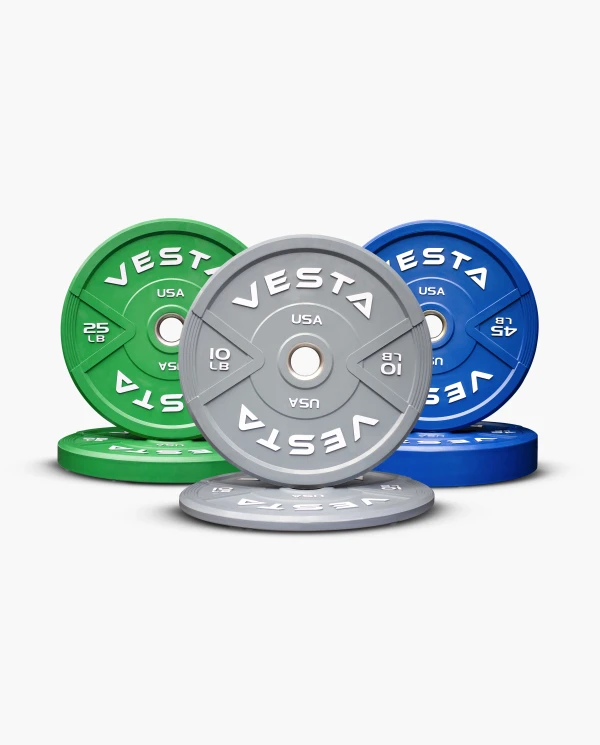 Vesta Colored Bumper Plates